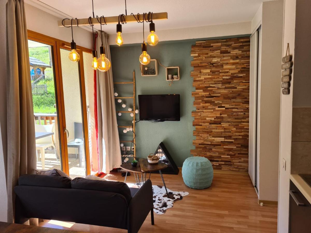 Les Orres 1800 Appartement 4 P Jacuzzi Balneo Prive Vue Piste Piscine Residence Zewnętrze zdjęcie